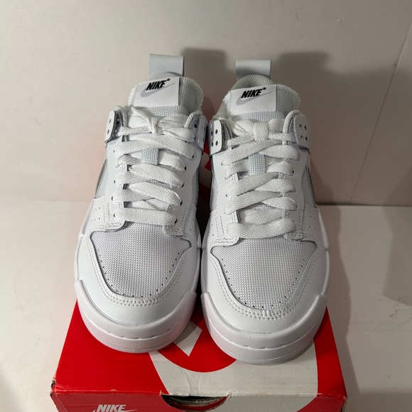 Nike Dunk Low Disrupt White Silver - Picture 2 of 5